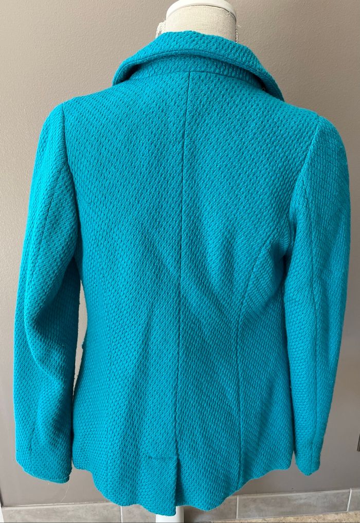 Manteau turquoise - photo numéro 2