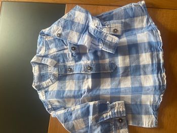 Chemise lin et coton