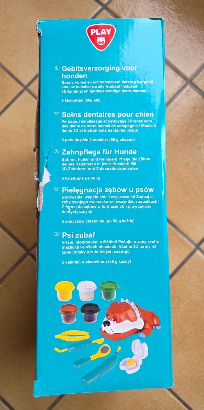 Kit Dentiste pour chien pâte a modeler - photo numéro 3