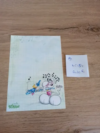Feuille Diddl A6 154 0,20€