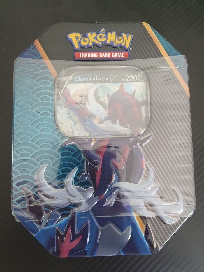Pokebox pokemon 4 booster clamiral V de hisui