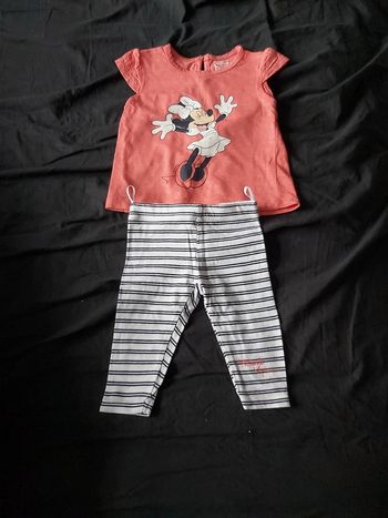 Ensemble disney minnie 3mois 62cm c&a