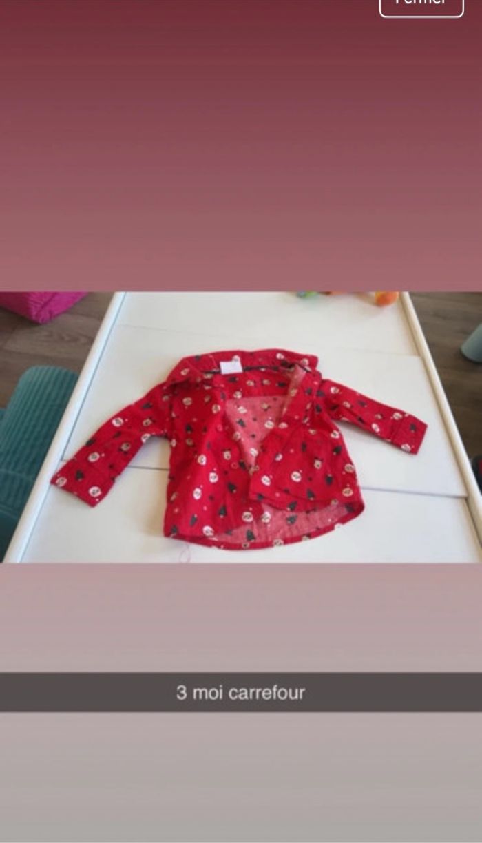 Chemise Noël garçon