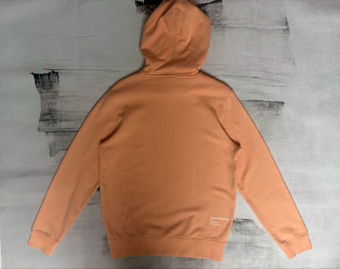 Sweat à capuche Lacoste saumon logo brodé blanc taille S neuf avec étiquette - photo numéro 10