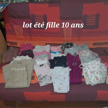 Lot été fille 10 ans