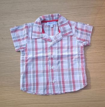 Chemise garçon 6 mois