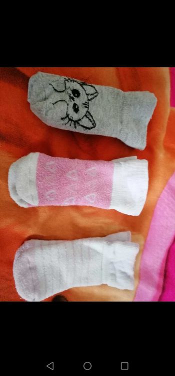 Lot 3 paires chaussettes