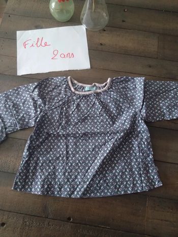 Top blouse fille 23 mois obaibi