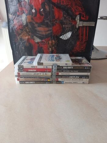 Lot de jeux ps3