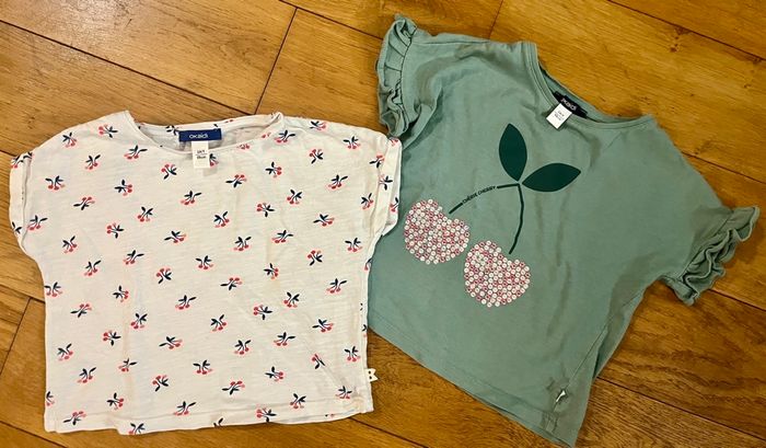 Lot 2 tee-shirts manches courtes 3 ans
