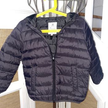 Doudoune noire 4 ans