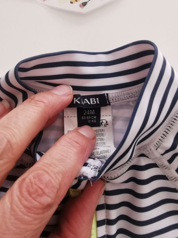 T-shirt à manches longues anti-UV 24mois kiabi - photo numéro 2