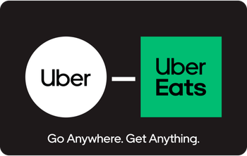 Uber gift card 150