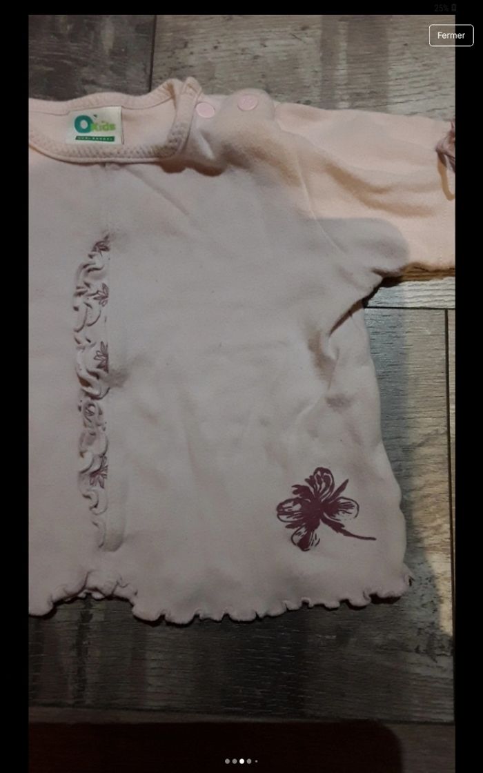 Tee shirt manche longue à nouer sur les bras - photo numéro 3