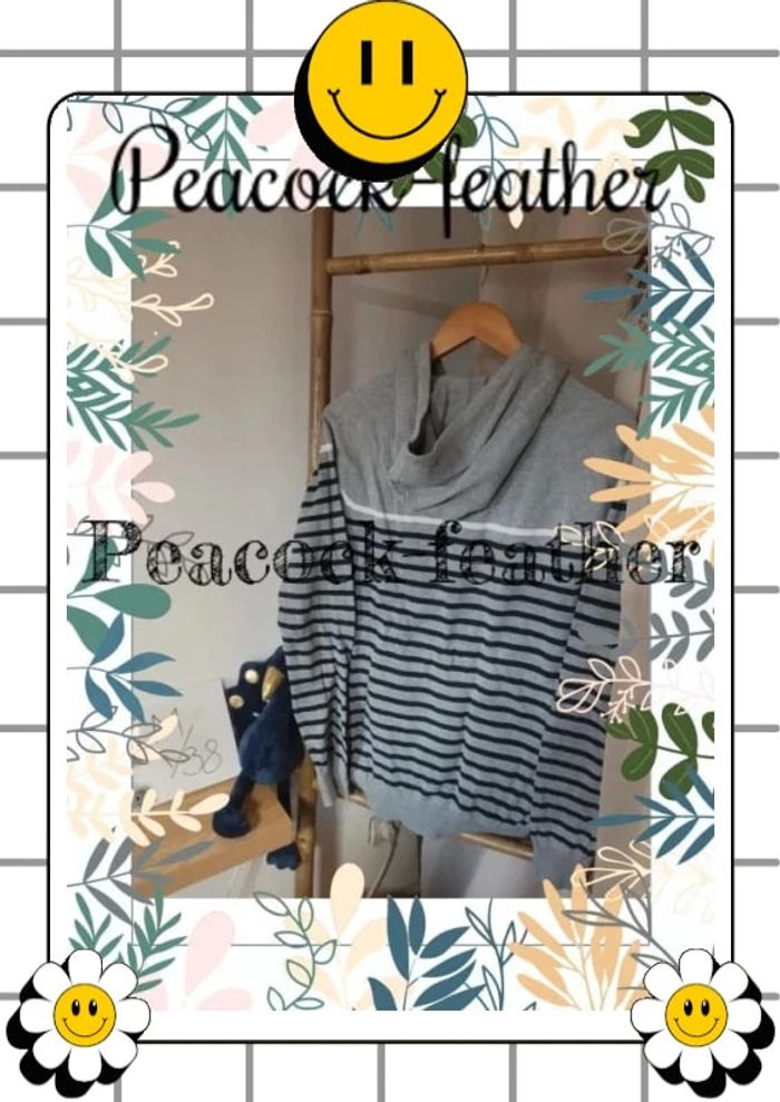Pull homme à capuche M - photo numéro 2