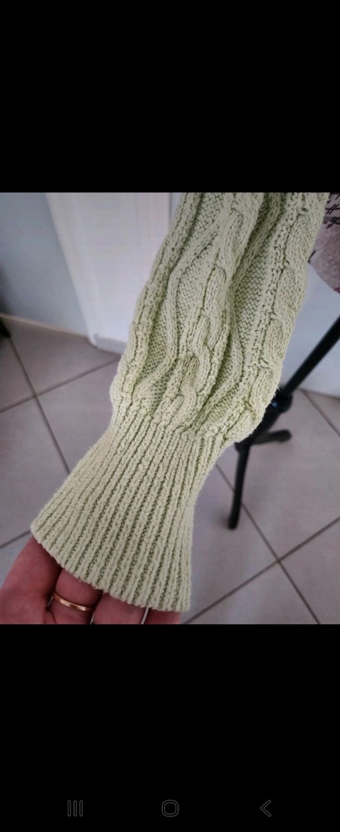 Superbe Gilet vert pastel Pimkie Taille S - photo numéro 3