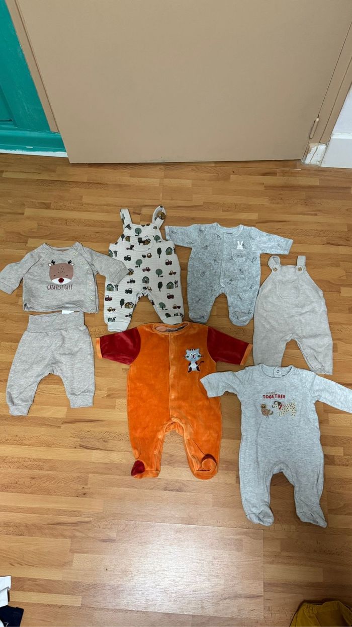 Lot 1 pyjama chaud