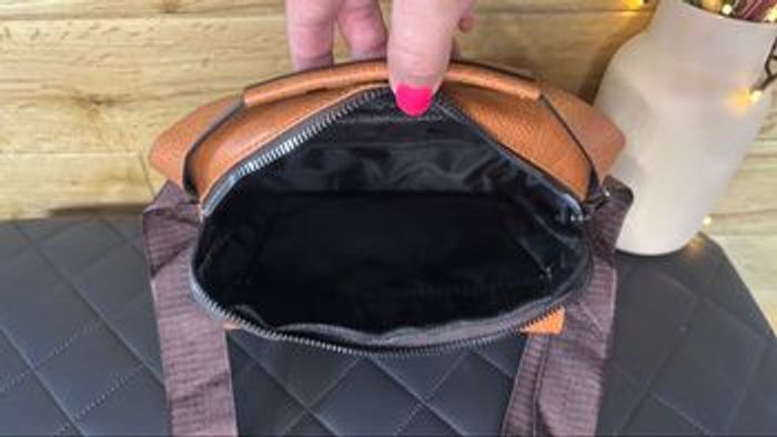 Sac bandoulière homme camel simili cuir léger pratique avec poches neuf - photo numéro 3