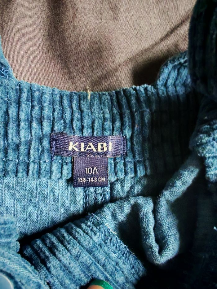 Robe à bretelles en velours - photo numéro 2