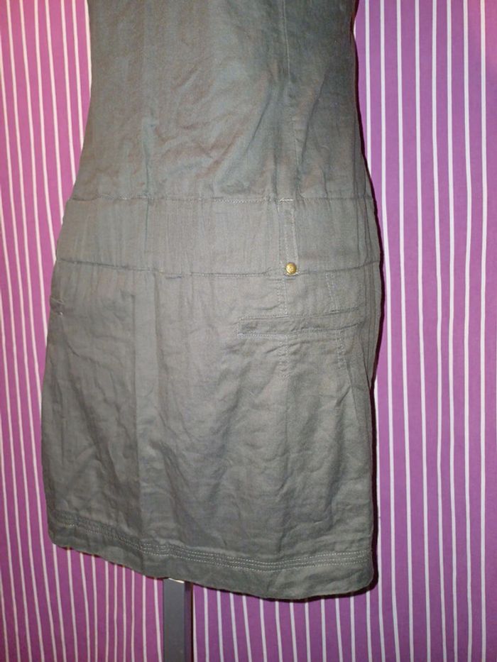 🩶Robe marron 100% coton - photo numéro 6