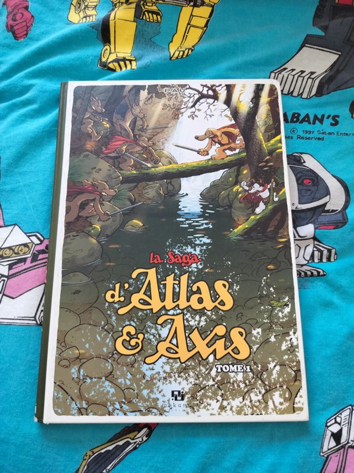 BD la saga d'Atlas et axis