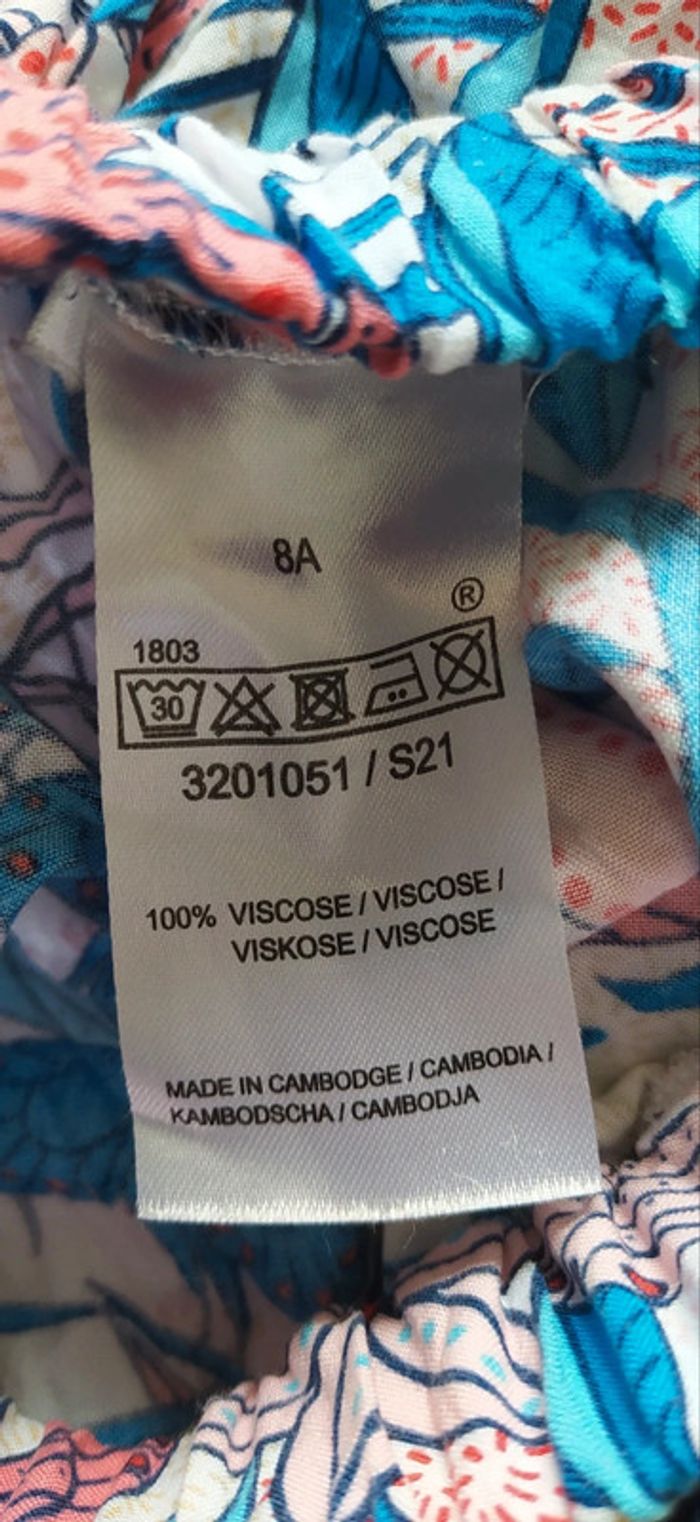 Jupe fleurie 8 ans - photo numéro 4