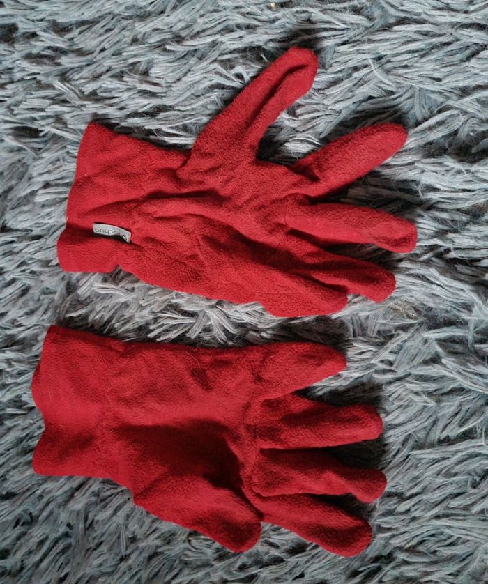 Gants rouge mixte - photo numéro 2