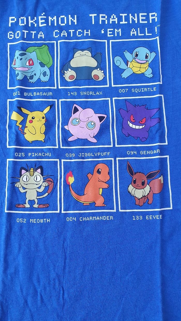 T shirt Pokémon en 11/12 ans - photo numéro 2