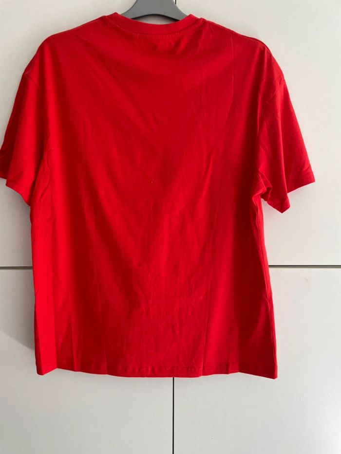 T-shirt rouge oversize Eaglewood taille L - photo numéro 2