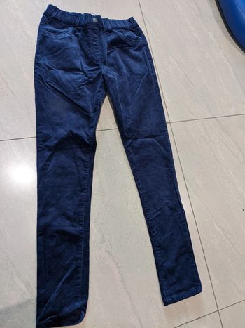 Jeeging chaud en velours dpam 14 ans