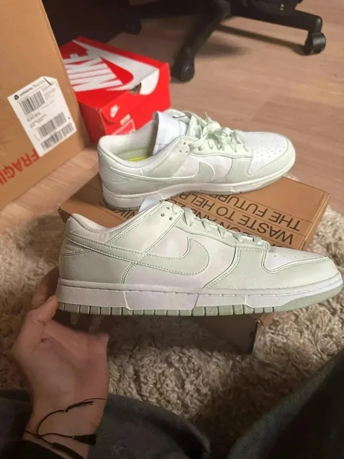 Nike Dunk low White Mint taille 44,5 - photo numéro 3