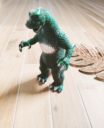 🦖 Godzilla -  Figurine dinosaure sonore et lumineux - année 1997 - marque Dormei