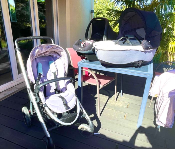 Poussette 3 en 1 - Bébé confort / Maxi cosy
