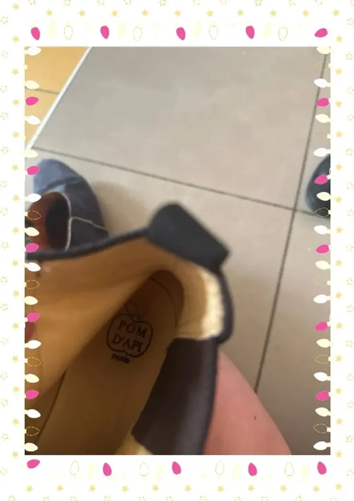 Bottines enfant Pom d’Api – Taille 33 - photo numéro 5