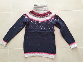 Pull tunique 10 ans CONFETTI