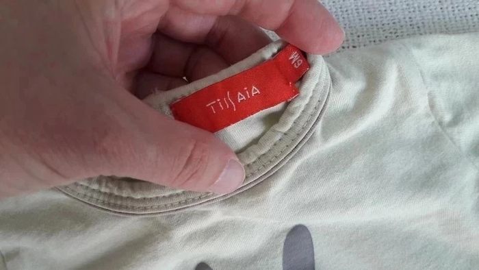 t-shirt manches longues tissaia 6 mois - photo numéro 4