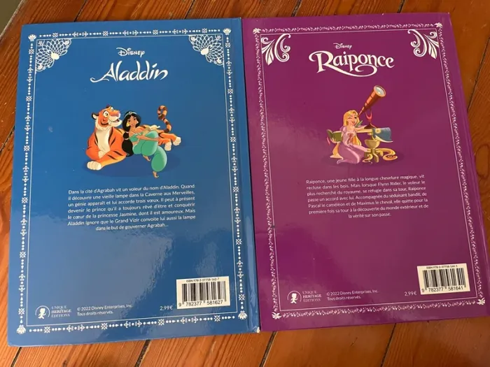 Livre Aladdin et Raiponce en BD - photo numéro 2