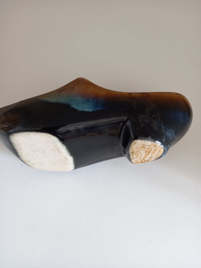Petit sabot en céramique vintage - photo numéro 3