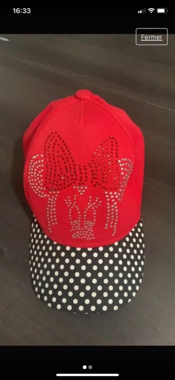 Casquette Minnie mouse