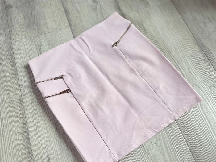Jupe rose pale femme bershka