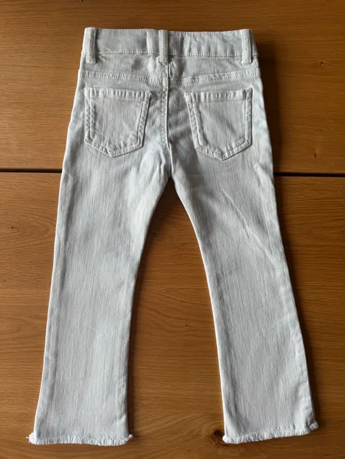Pantalon vert d’eau coupe flair NEUF - Taille 4 Ans - photo numéro 8