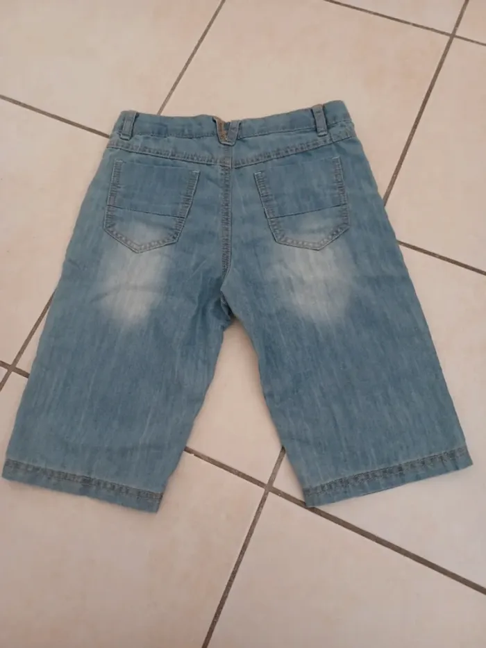 Bermuda en jeans 10 ans - photo numéro 4