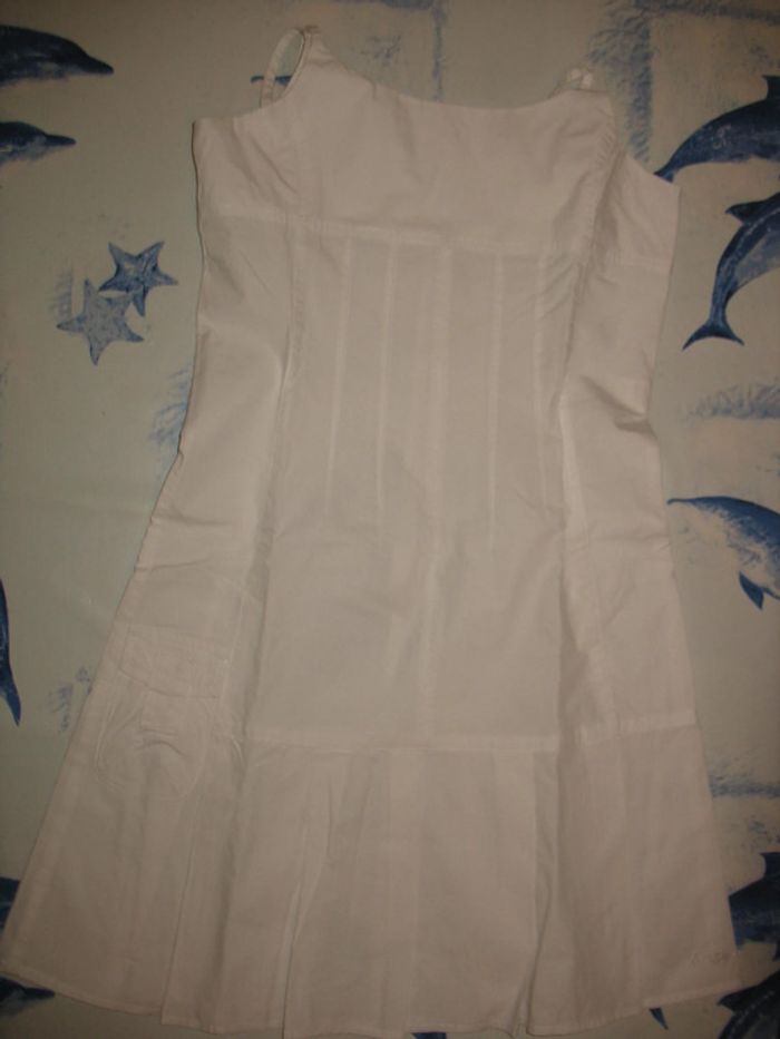 ROBE BLANCHE FILLE "DDP" - 14 ANS - n°02