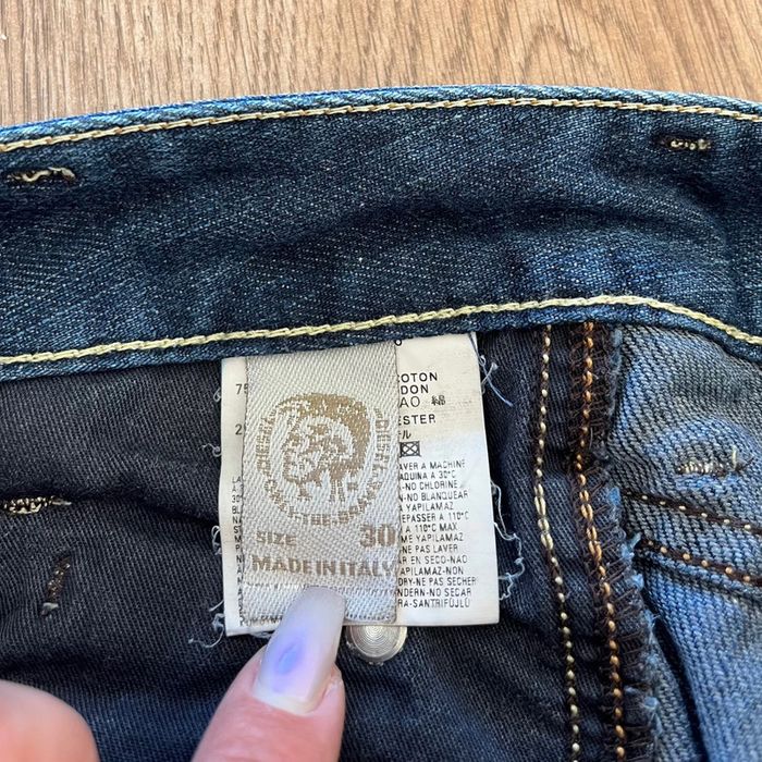 Jean/pantalon bootcut/flare bleu Diesel Ryoth pour femme, taille W 30 L 32 (40 taille française) - photo numéro 7