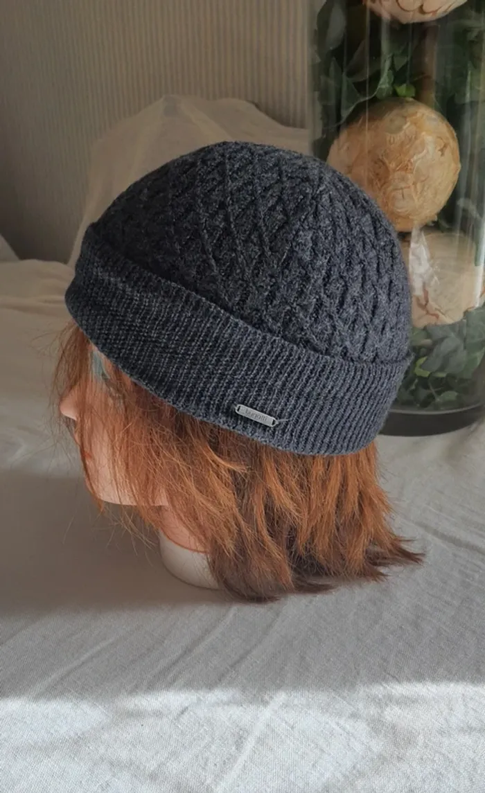 Bonnet mixte "Bugatti" gris