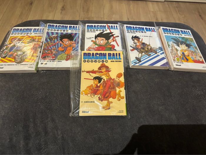 Lot de mangas dragon ball neuf du 1 au 7