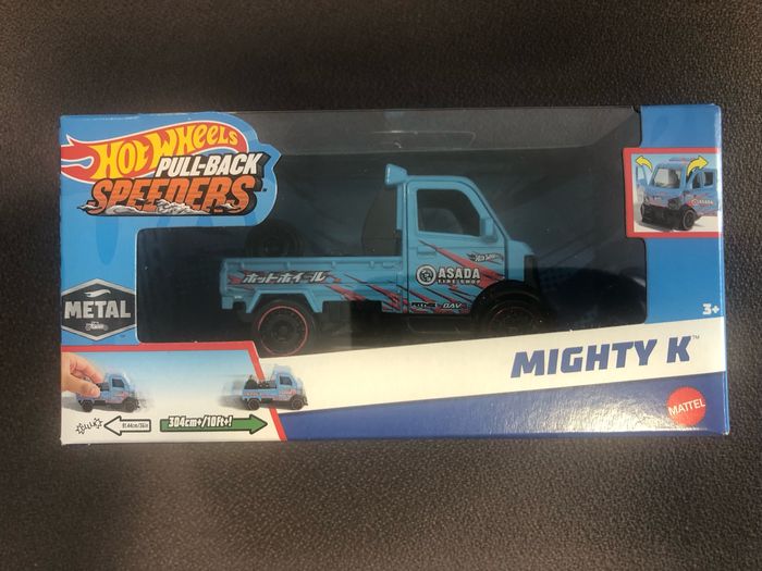 Miniature hot wheels  Pull-back Speeders Mighty