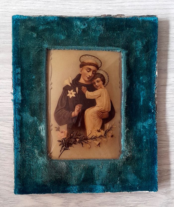 décoration pieuse et vintage Saint Antoine de Padoue - photo numéro 5
