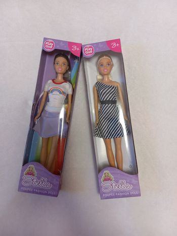 Lot poupées stella