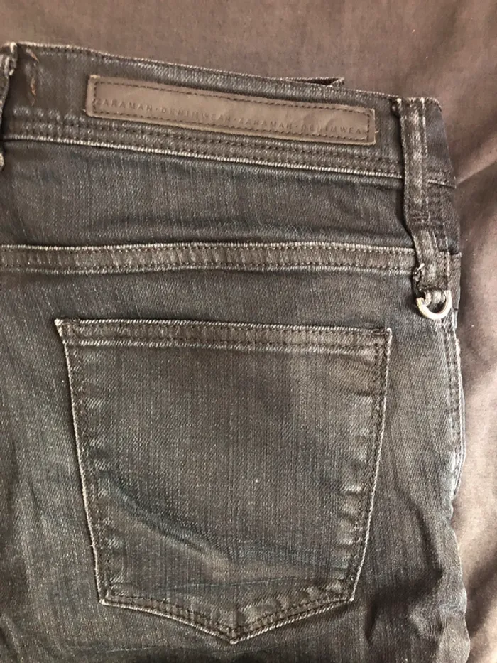 Jean gris Zara - photo numéro 3
